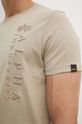 Alpha Industries t-shirt bawełniany 138500 beżowy