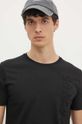 Alpha Industries t-shirt bawełniany czarny 138500