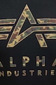 Alpha Industries t-shirt bawełniany 146506 czarny