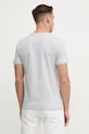 Bavlnené tričko Alpha Industries 146509 sivá SS25