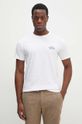 Oblečenie Bavlnené tričko Alpha Industries 148516 biela