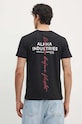 Alpha Industries t-shirt bawełniany czarny 148516