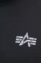 Бавовняна футболка Alpha Industries 148516 чорний