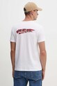 Îmbrăcăminte Alpha Industries tricou din bumbac 148523 alb