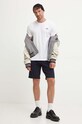 Bavlněné tričko Alpha Industries 148511 bílá AW24
