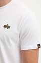 Alpha Industries tricou din bumbac 148511 alb