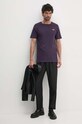 Alpha Industries tricou din bumbac 148511 violet AW24