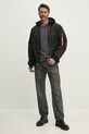 Alpha Industries tricou din bumbac 138505 gri AW24