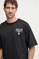 Alpha Industries tricou din bumbac negru 148515
