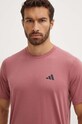 adidas Performance t-shirt treningowy Train Essentials różowy IW3316