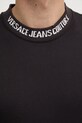 Versace Jeans Couture tricou din bumbac 77GAH6S2.J0001 negru