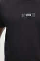 Bavlněné tričko Versace Jeans Couture 77GAH6S3.J0001 černá