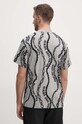 Ρούχα Βαμβακερό μπλουζάκι Versace Jeans Couture 77GAH6R0.JS415 γκρί