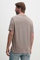 Odzież Armani Exchange t-shirt bawełniany 6DZTBD.ZJ3VZ beżowy