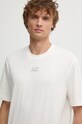 Bavlnené tričko Armani Exchange biela 6DZTJV.ZJLFZ