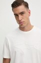 Bavlněné tričko Paul&Shark bílá 14311608