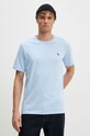 PS Paul Smith tricou din bumbac albastru M2R.011R.KZEBRA