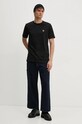 PS Paul Smith t-shirt bawełniany M2R.011R.KZEBRA czarny AW25