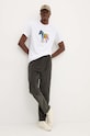 PS Paul Smith t-shirt bawełniany M2R.011R.NP4806 beżowy AW24