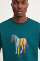 PS Paul Smith tricou din bumbac M2R.011R.NP4806 verde AW24
