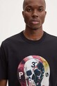 PS Paul Smith t-shirt bawełniany czarny M2R.220X.NP4800