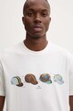 PS Paul Smith tricou din bumbac bej M2R.220X.NP4801