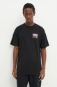 Abbigliamento Vans t-shirt in cotone VN000KHUBLK1 nero