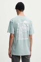 Vans t-shirt bawełniany niebieski VN000HFNM8I1