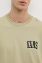 Vans tricou din bumbac VN000HFGD3Z1 verde