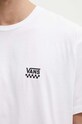 Bavlněné tričko Vans VN0A7TLGWHT1 bílá