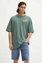 Vans tricou din bumbac VN000HFT1CI1 verde AW24