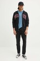 Vans tricou din bumbac VN000KHWJCN1 albastru AW24