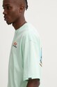Vans tricou din bumbac verde VN000KTDN4T1