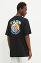 Odzież Vans t-shirt bawełniany VN000KHTBLK1 czarny