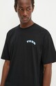 Vans t-shirt bawełniany czarny VN000KHTBLK1
