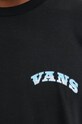 Vans t-shirt bawełniany VN000KHTBLK1 czarny