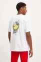 Abbigliamento Hummel t-shirt in cotone Hummel x Peanuts 226083 bianco