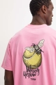 Hummel t-shirt in cotone Hummel x Peanuts rosa 226083