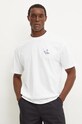 Odzież Hummel t-shirt bawełniany 226100 biały