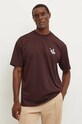 Îmbrăcăminte Hummel tricou din bumbac 226100 maro