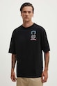 Abbigliamento Desigual t-shirt in cotone ARCHIE 24WMTK01 nero