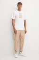 Бавовняна футболка adidas Originals IX6743 бежевий AW24