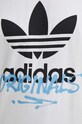 adidas Originals pamut póló IX6750 fehér