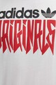 adidas Originals t-shirt bawełniany IX9650 biały