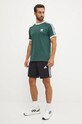 adidas Originals t-shirt bawełniany IY8720 zielony AW24