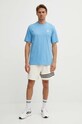 Бавовняна футболка adidas Originals IZ2099 блакитний AW24