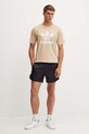 Pamučna majica adidas Originals IZ2351 bež AW24