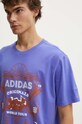 adidas Originals tricou din bumbac violet IZ2584