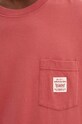 Levi's tricou din bumbac rosu A5850