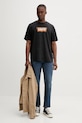 Levi's tricou din bumbac 000RY negru AA00